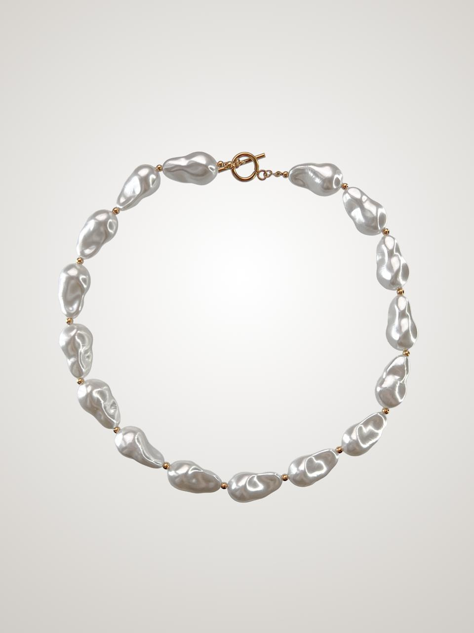 Melted Pearl Necklace