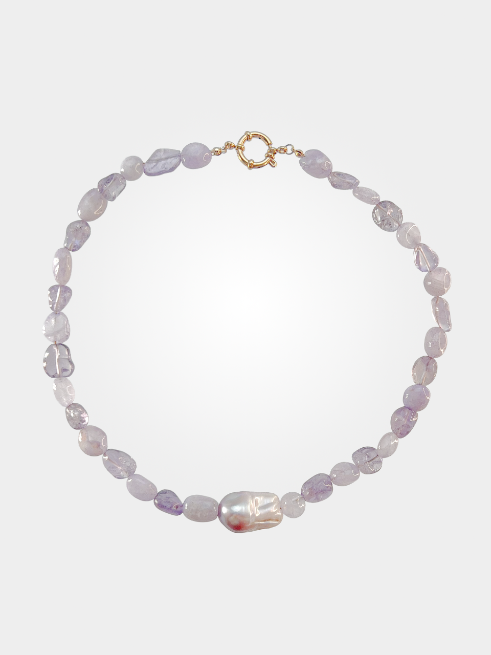 Amethyst Veil Necklace