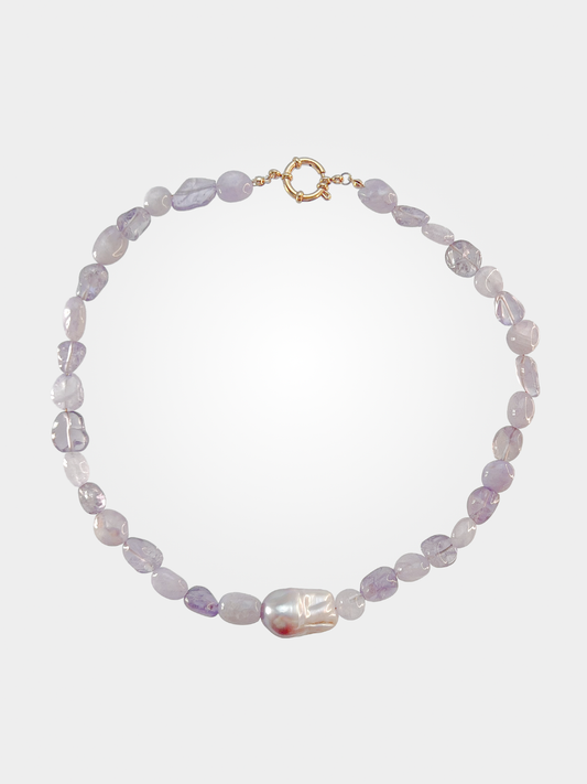 Amethyst Veil Necklace